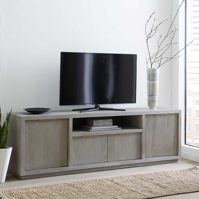 Modus Furniture Oxford Media Console 84 inch in Mineral 655450334382 AZBX268 Main Image