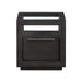 Modus Oxford One Drawer End Table in Basalt Grey Image 3