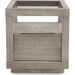 Modus Furniture Oxford One Drawer End Table in Mineral 655450334443 AZBX22 Image 4