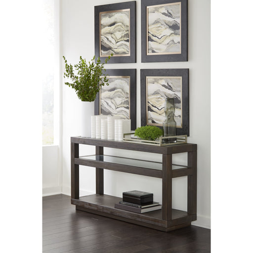 Modus Furniture Oxford Oxford Console Table in Basalt Grey 655450194412 AZU523 Main Image