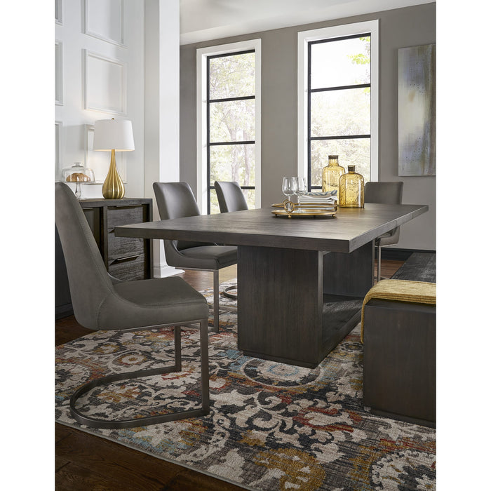 Modus Furniture Oxford Rectangular Dining Table in Basalt Grey 655450246623 AZU561 Image 2