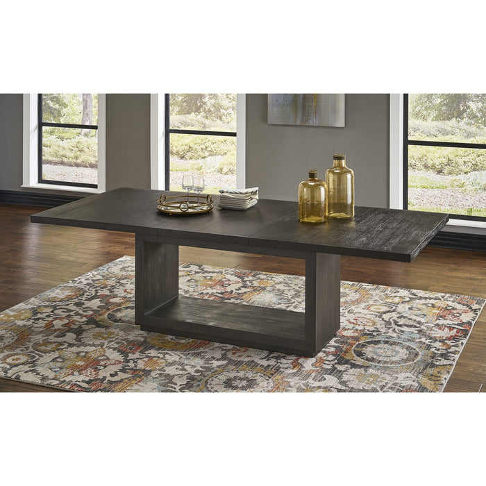 Modus Furniture Oxford Rectangular Dining Table in Basalt Grey 655450246623 AZU561 Main Image