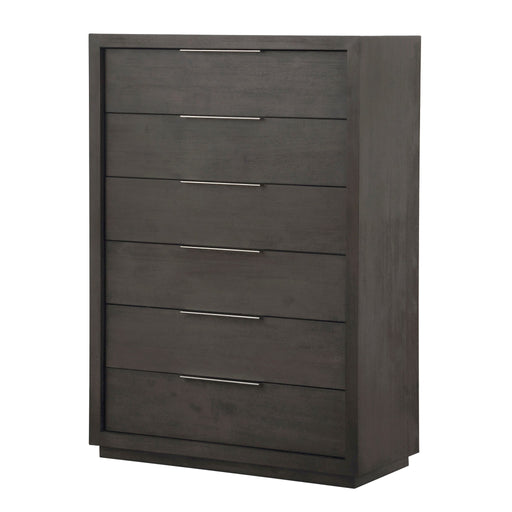 Modus Oxford Six Drawer Chest in Basalt Grey (2024) Image 1