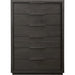 Modus Furniture Oxford Six Drawer Chest in Basalt Grey (2024) 655450432729 AZU584A Image 2