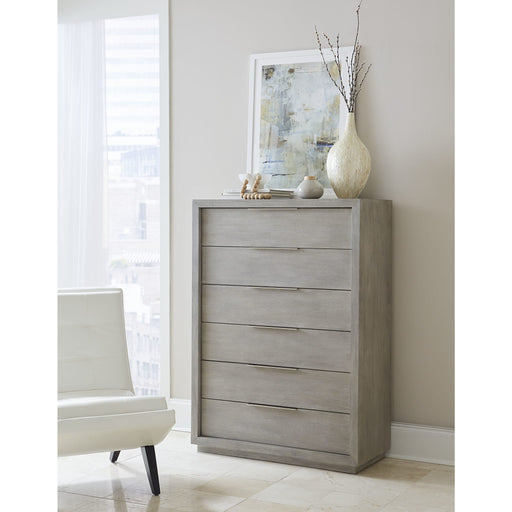 Modus Furniture Oxford Six Drawer Chest in Mineral (2024) 655450432743 AZBX84A Main Image