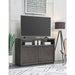 Modus Oxford Solid Wood 54 inch Media Console in Basalt Grey Main Image