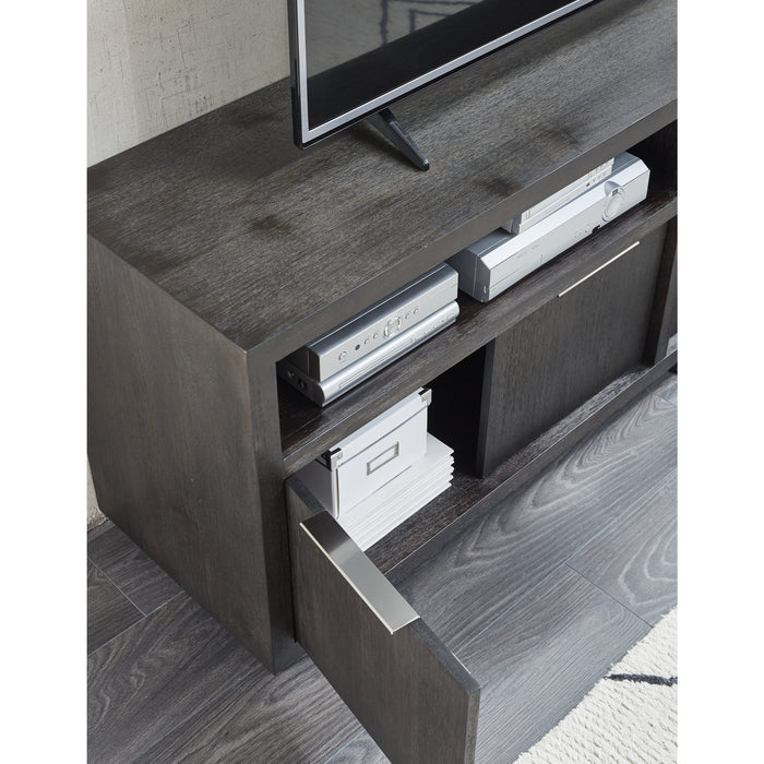 Modus Furniture Oxford Solid Wood 74 inch Media Console in Basalt Grey 655450251412 AZU5267 Image 2