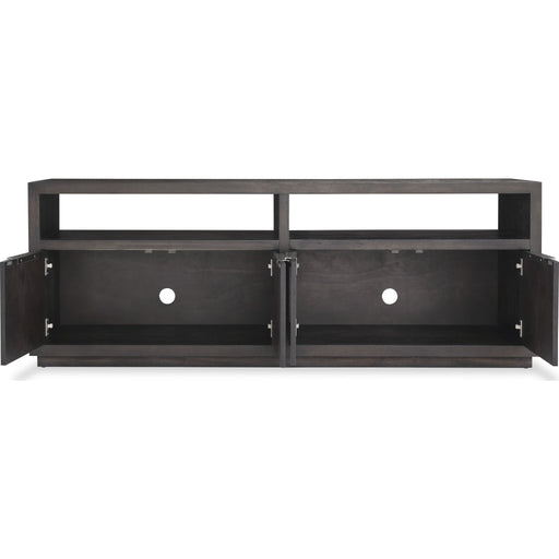 Modus Furniture Oxford Solid Wood 74 inch Media Console in Basalt Grey 655450251412 AZU5267 Image 5