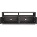 Modus Furniture Oxford Solid Wood 74 inch Media Console in Basalt Grey 655450251412 AZU5267 Image 5