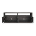 Modus Oxford Solid Wood 74 inch Media Console in Basalt Grey Image 5