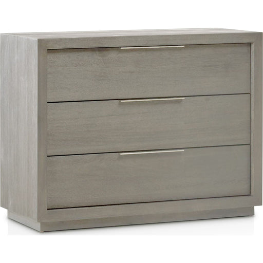 Modus Furniture Oxford Three Drawer Nightstand in Mineral (2024) 655450435256 AZBX84BA Image 1