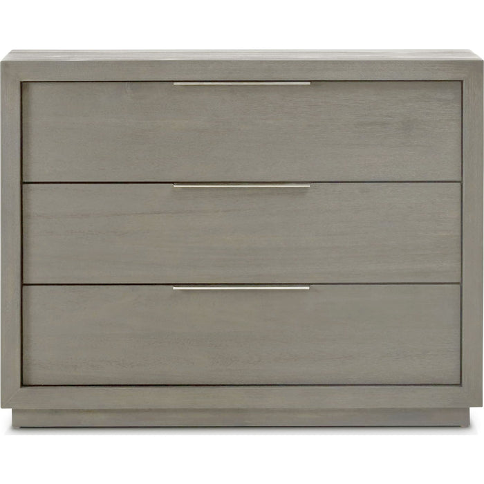 Modus Furniture Oxford Three Drawer Nightstand in Mineral (2024) 655450435256 AZBX84BA Image 2