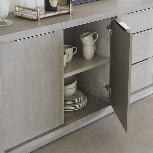 Modus Furniture Oxford Three Drawer Sideboard in Mineral 655450334344 AZBX73 Image 1