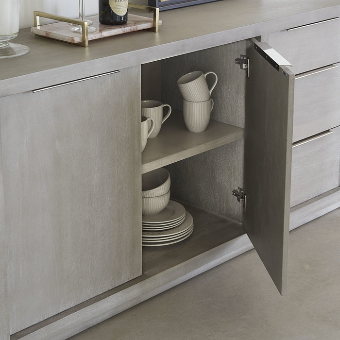 Modus Furniture Oxford Three Drawer Sideboard in Mineral 655450334344 AZBX73 Image 1