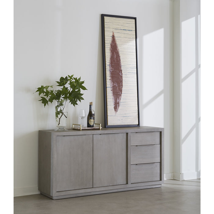 Modus Furniture Oxford Three Drawer Sideboard in Mineral 655450334344 AZBX73 Main Image