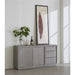 Modus Furniture Oxford Three Drawer Sideboard in Mineral 655450334344 AZBX73 Main Image