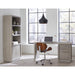 Modus Furniture Oxford Three Drawer Single Pedestal Desk in Mineral 655450334405 AZBX12 Image 1