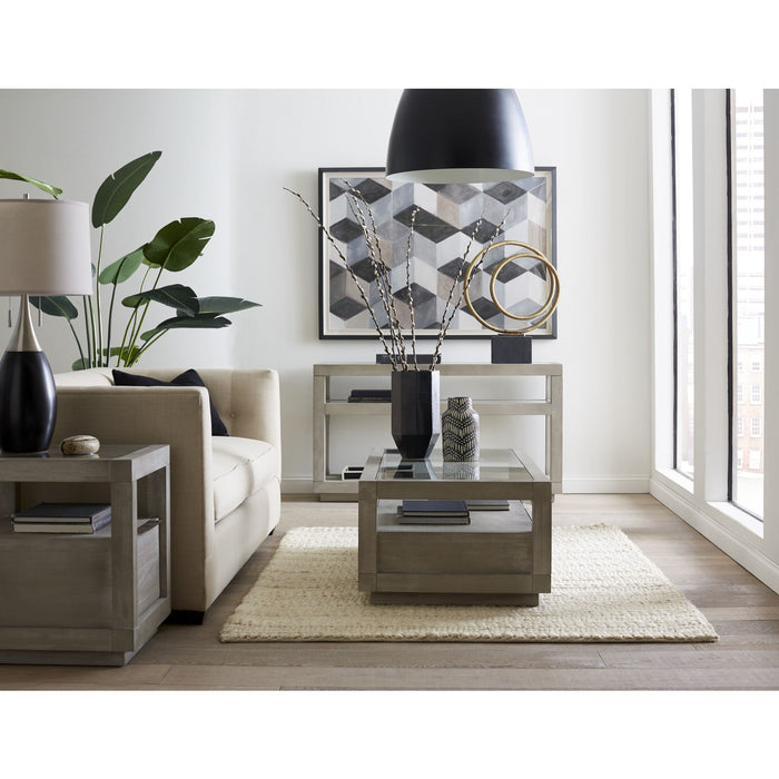 Modus Furniture Oxford Two Drawer Coffee Table in Mineral 655450334436 AZBX21 Image 2