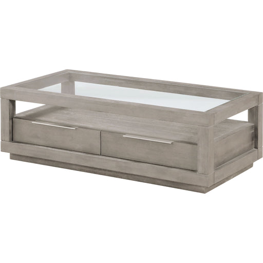 Modus Furniture Oxford Two Drawer Coffee Table in Mineral 655450334436 AZBX21 Image 4