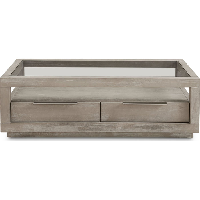 Modus Furniture Oxford Two Drawer Coffee Table in Mineral 655450334436 AZBX21 Image 5
