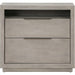 Modus Furniture Oxford Two Drawer Nightstand in Mineral 655450333705 AZBX81 Image 1