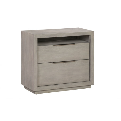Modus Furniture Oxford Two Drawer Nightstand in Mineral 655450333705 AZBX81 Image 4