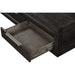 Modus Furniture Oxford Two Drawer Rectangular Coffee Table in Basalt Grey 655450194399 AZU521 Image 4