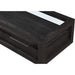 Modus Furniture Oxford Two Drawer Rectangular Coffee Table in Basalt Grey 655450194399 AZU521 Image 5