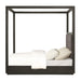 Modus Oxford Upholstered Canopy Bed in Dolphin Image 5