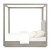 Modus Oxford Upholstered Canopy Bed in Mineral Image 5
