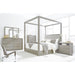 Modus Oxford Upholstered Canopy Bed in MineralImage 1