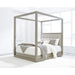 Modus Oxford Upholstered Canopy Bed in Mineral Main Image