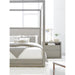 Modus Furniture Oxford Upholstered Canopy Bed in Mineral  AZBXH  Image 2