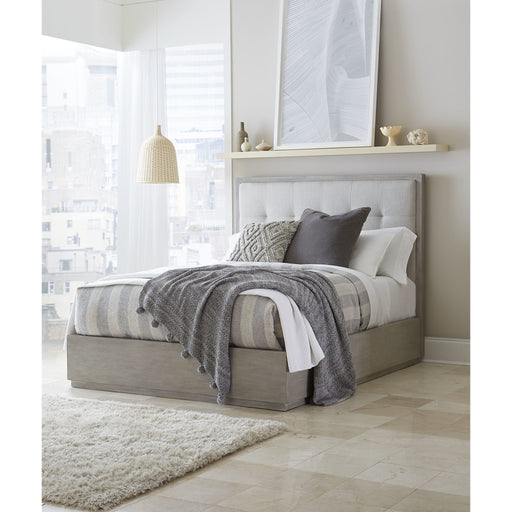Modus Oxford Upholstered Footboard Storage Bed in Mineral Main Image