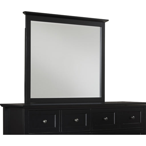 Modus Furniture Paragon Beveled Glass Mirror in Black 655450162848 4N0283 Image 1