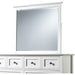 Modus Furniture Paragon Beveled Glass Mirror in White 655450163098 4NA483 Image 3