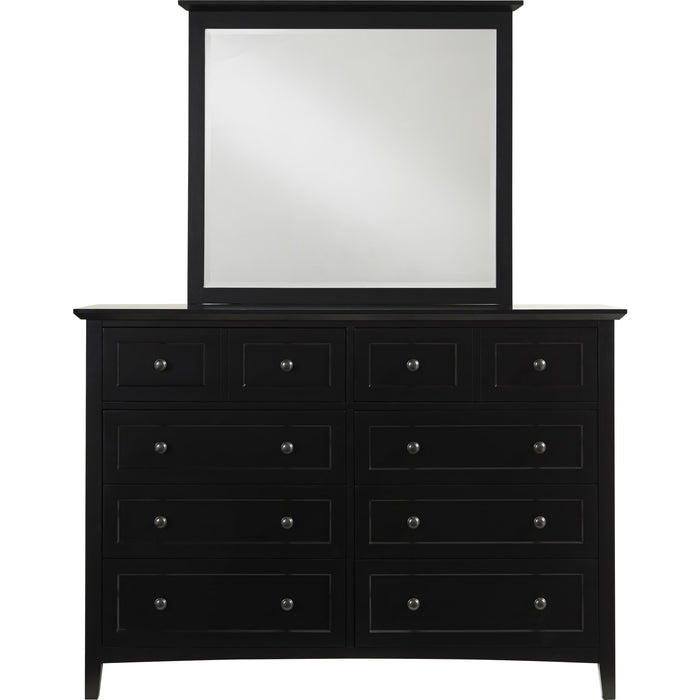 Modus Furniture Paragon Eight Drawer Dresser in Black 655450162831 4N0282 Image 3