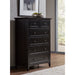 Modus Paragon Five Drawer Chest in BlackMain Image