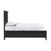 Modus Paragon Wood Panel Bed in BlackImage 5