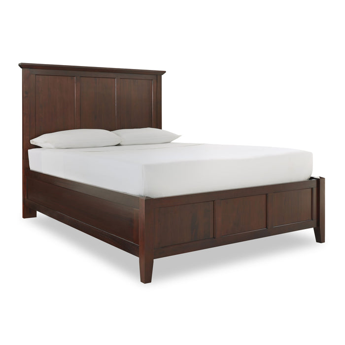 Modus Paragon Wood Panel Bed in TruffleImage 2