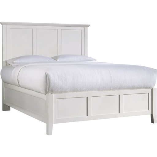 Modus Furniture Paragon Wood Panel Bed in White  4NA4L  Image 4