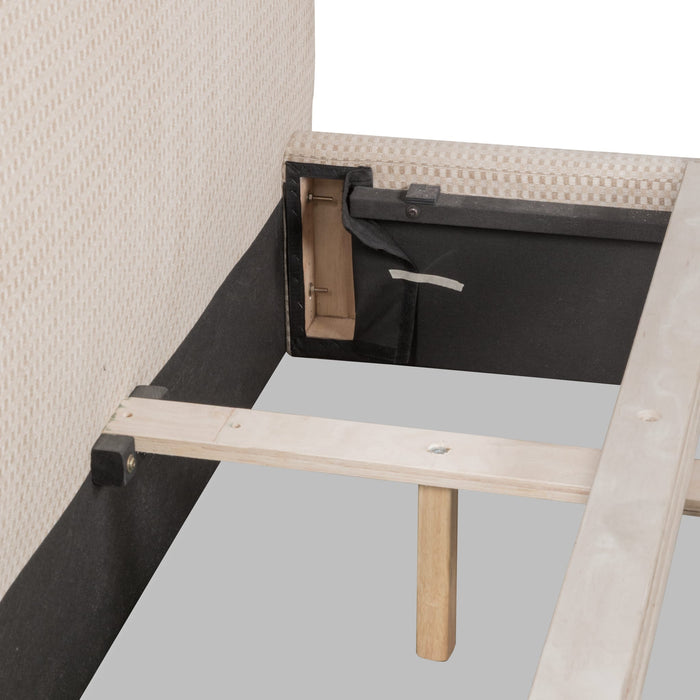 Modus Furniture Pasadena Uph Bed  Cttg Crm  XS3TH  Image 10