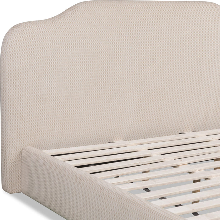 Modus Furniture Pasadena Uph Bed  Cttg Crm  XS3TH  Image 8