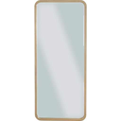 Modus Furniture Penny Beveled Glass Floor Mirror in Buff Cream 655450455926 QXUL83FL Image 2