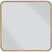 Modus Furniture Penny Beveled Glass Wall or Dresser Mirror in Buff Cream 655450455919 QXUL83 Image 1