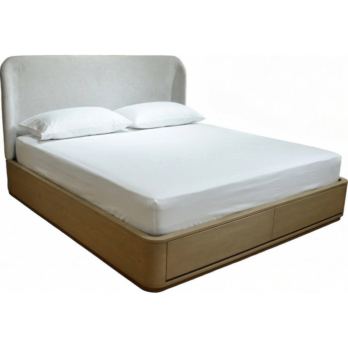 Modus Furniture Penny Strg Bed  Buff Cream  QXULJ  Image 2
