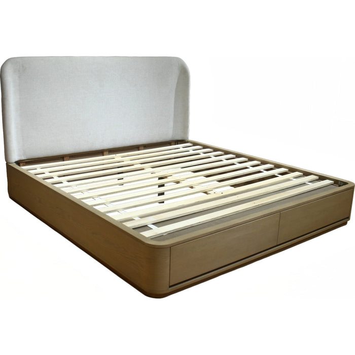 Modus Furniture Penny Strg Bed  Buff Cream  QXULJ  Image 6