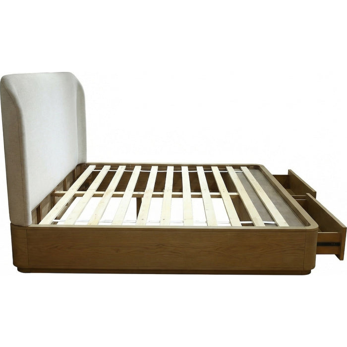 Modus Furniture Penny Strg Bed  Buff Cream  QXULJ  Image 8