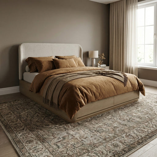 Modus Furniture Penny Strg Bed  Buff Cream  QXULJ  Image 9