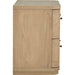 Modus Furniture Penny Two Drawer White Ash Nightstand in Buff Cream  655450455896 QXUL81 Image 3